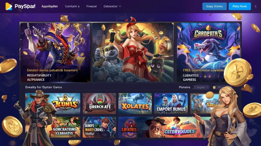 Mobile gaming platform with real money earning potential