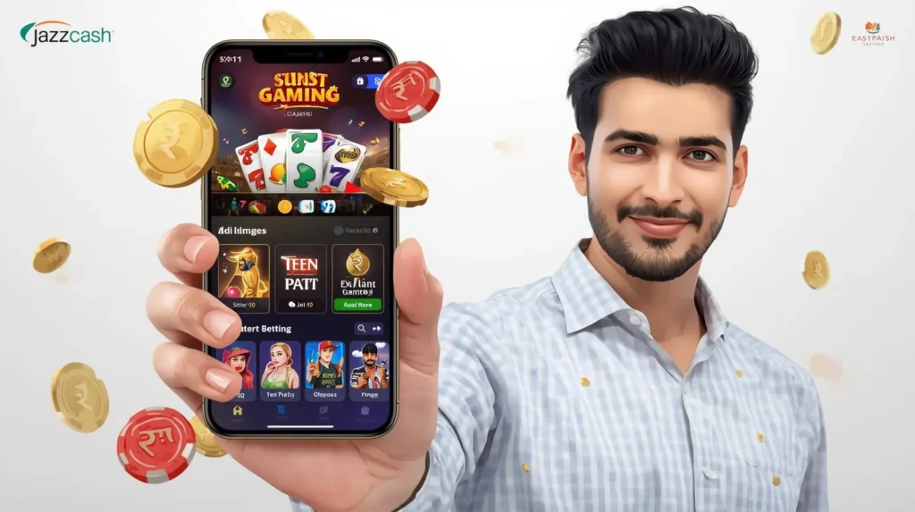 Bet629 Game real money earning app interface in Pakistan