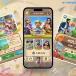 Mobile Gaming & Earning App Interface