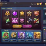 Mobile Gaming Dashboard With Cash Icons