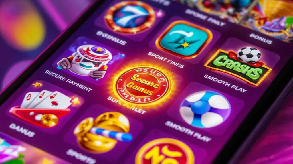 Naseeb Bet Game interface showing earning and gaming options