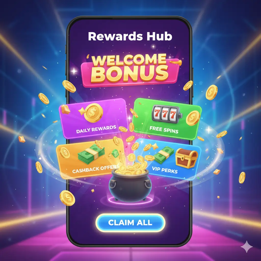 Online earning game bonuses and daily rewards