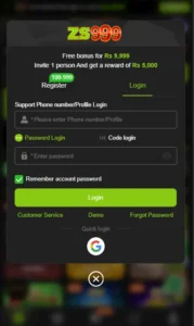 ZS999 Game APK – Download & Earn Real Money  in 2026 9