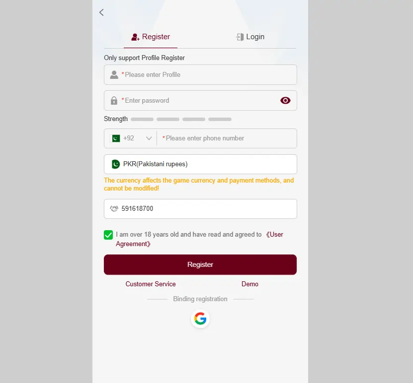luckypub app download and login steps