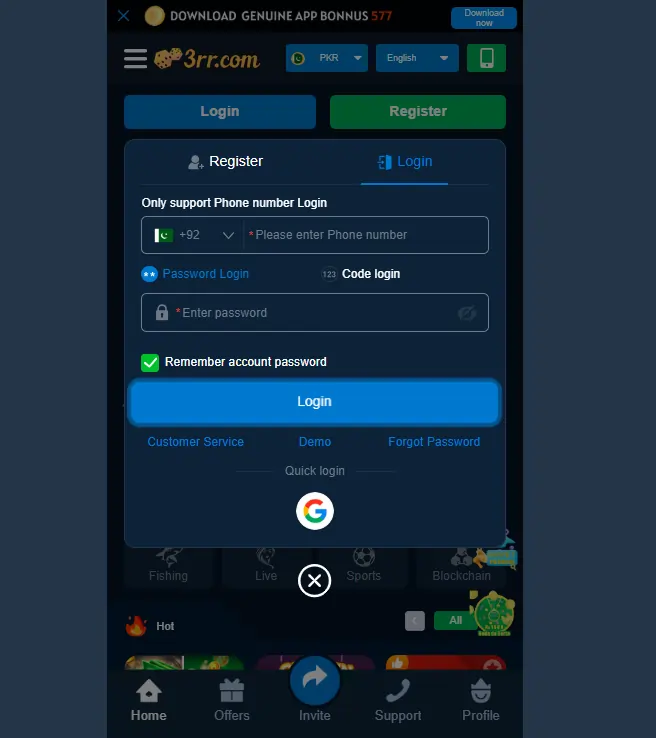 Register and login in minutes to start earning.