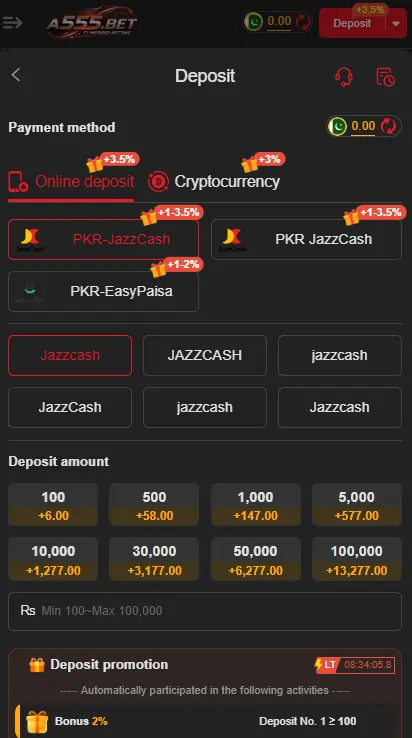Pakistani payment withdrawal methods