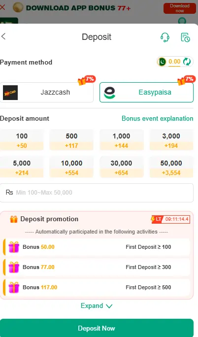 JazzCash EasyPaisa game withdrawal