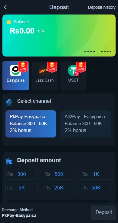 92 Jeeto Game withdrawal process