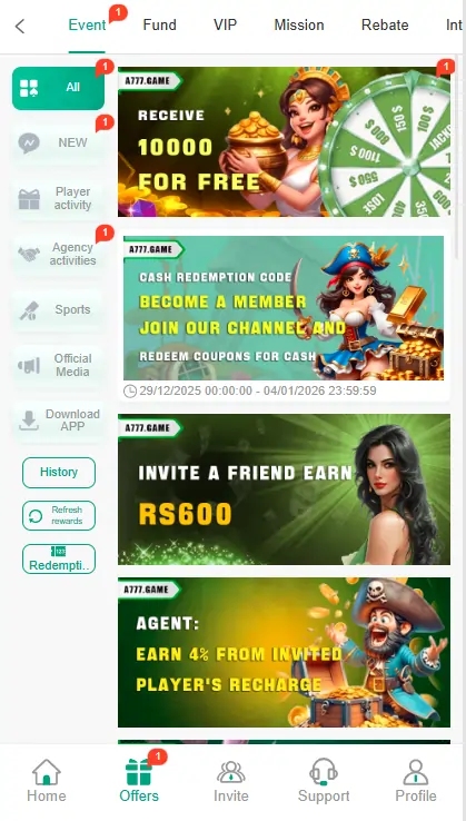 online game bonus rewards