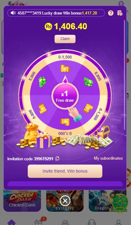 daily bonus rewards game