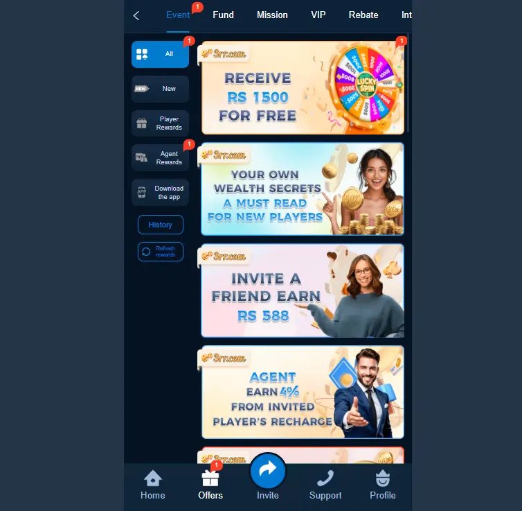 Claim daily bonuses and increase your earnings.