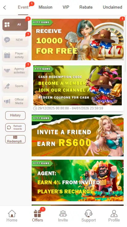 daily bonus earning game