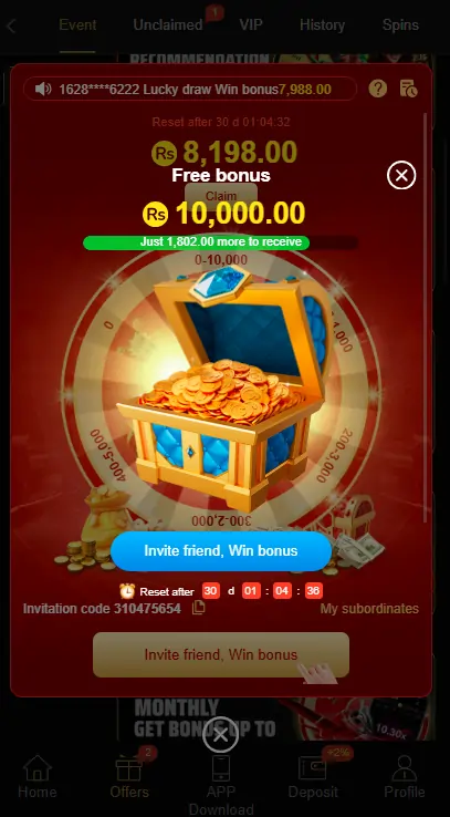 VIP rewards gaming in j188 game