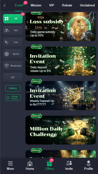 First deposit bonus cash reward