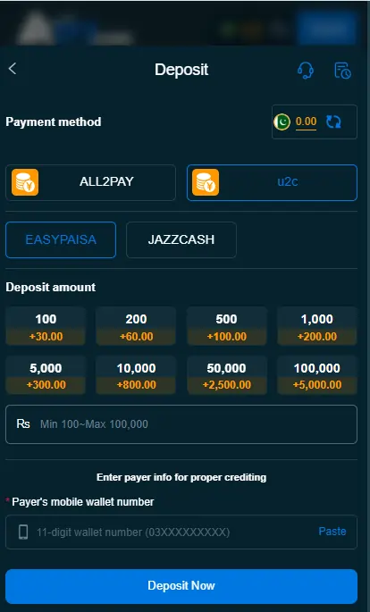 JazzCash EasyPaisa payment