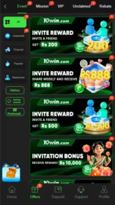10Win Game APK – Slots, Card & Sports Betting 6