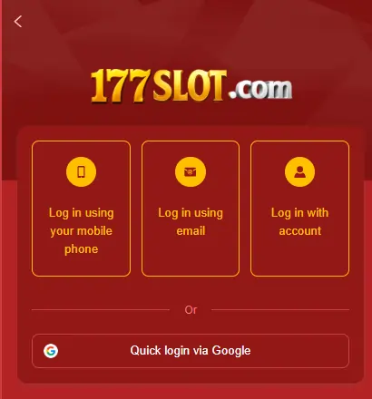 177SLOT APK install steps