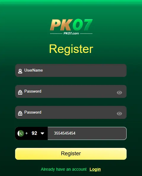 Steps to install and login