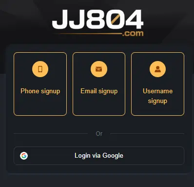 app signup login steps