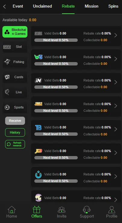 deposit withdraw gaming app