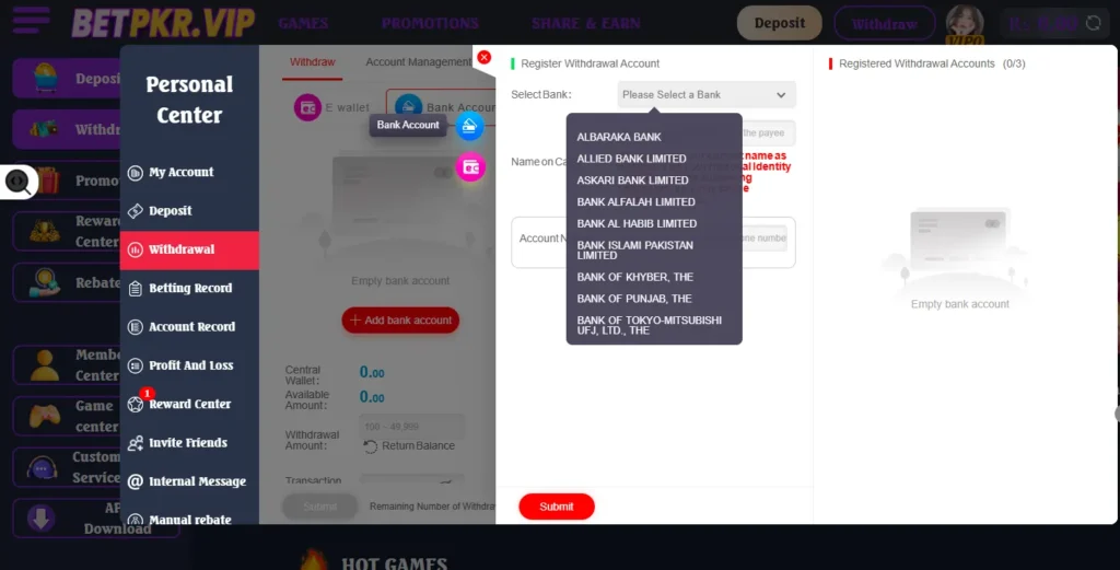 JazzCash EasyPaisa deposit withdraw