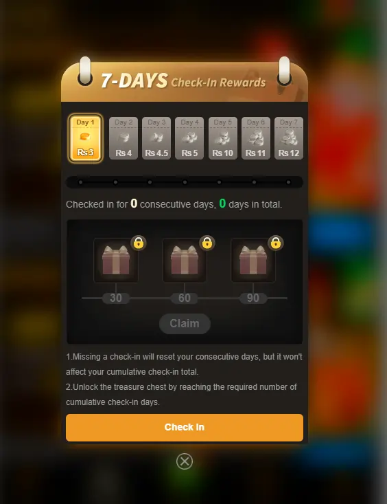 new user bonus reward