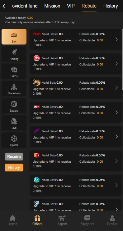 Cashback on gameplay