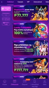 SZ777 Game APK Download & Earn Real Money Pakistan 4