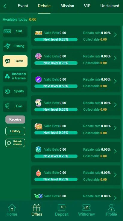 cashback rewards app