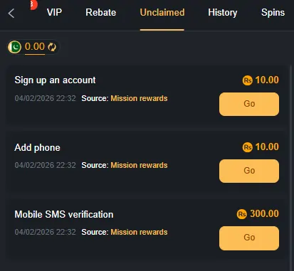 Free Spins Rewards DCC6