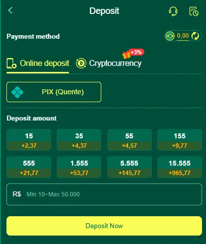 777Slot Game deposit withdrawal