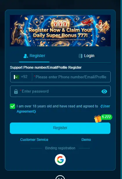 966PK Game Login
