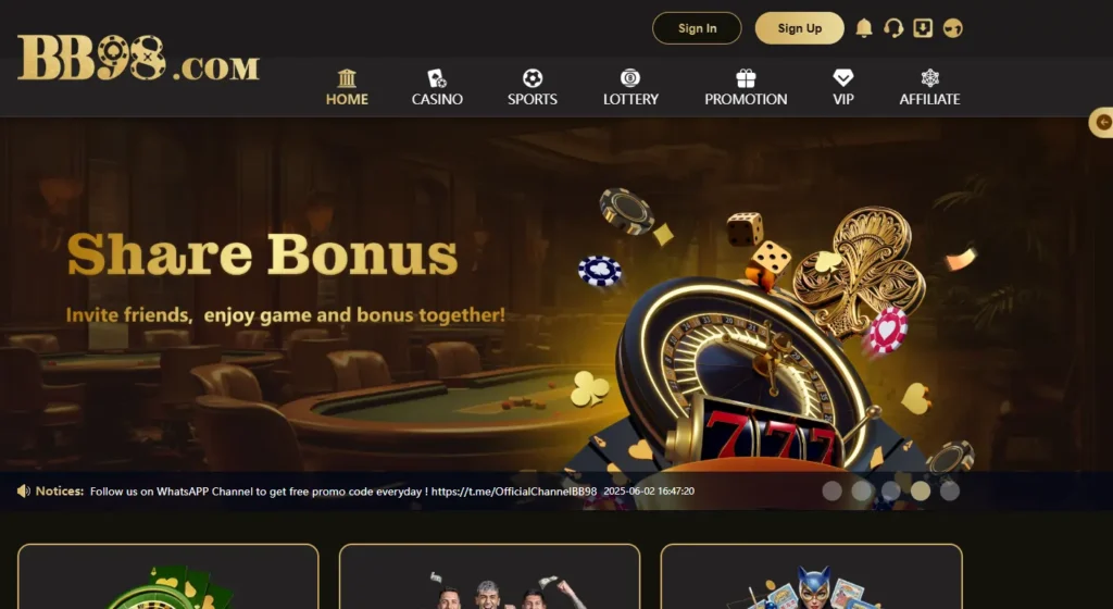 BB98 Daily Bonus Rewards