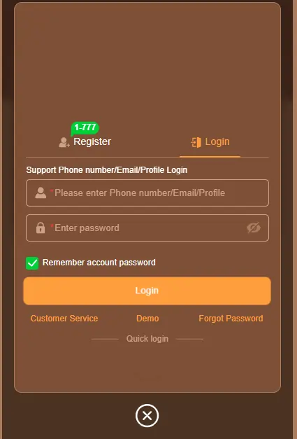 Download and Register PKR656 Game