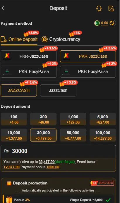 Prime Aviator Game Deposit and Withdraw Methods
