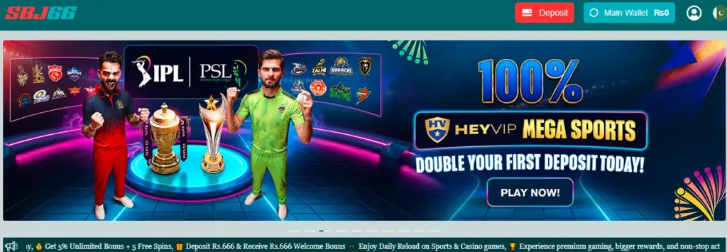 SBJ66 Game Welcome Bonus and Promos