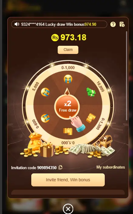 W567 Game Free Bonus Rewards
