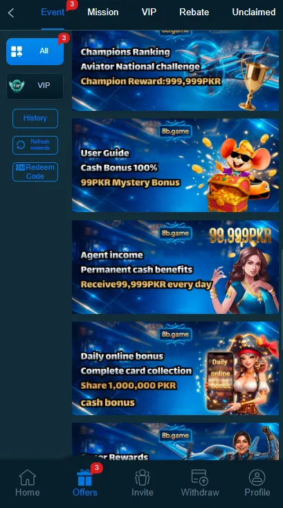 8B Game Bonuses Image