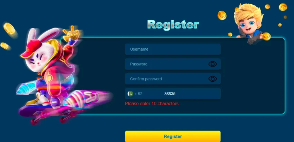 CCN9 Game Login Image