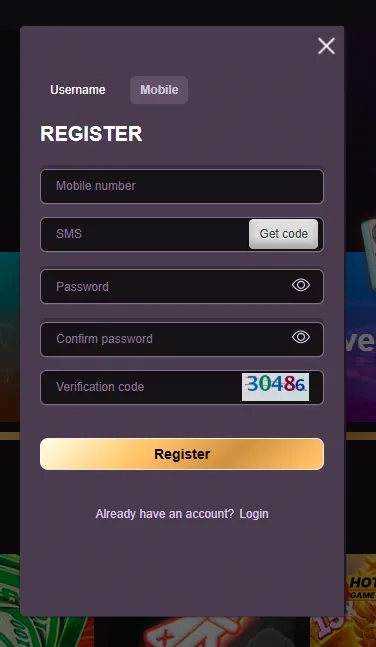 XPK77 Game login Image