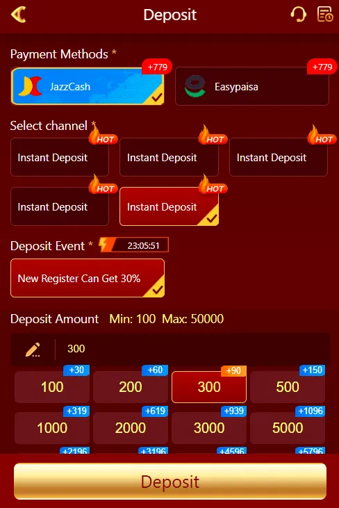 Y71 Game Game Deposite Image
