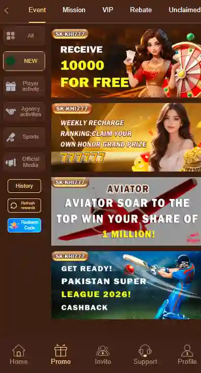 SKKHI777 Game Bonuses Image