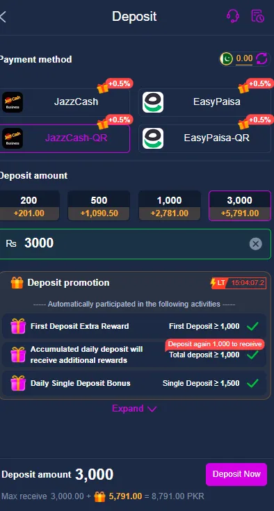 Win7799 Game Deposite image
